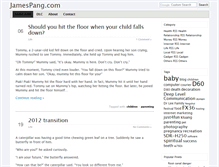 Tablet Screenshot of jamespang.com